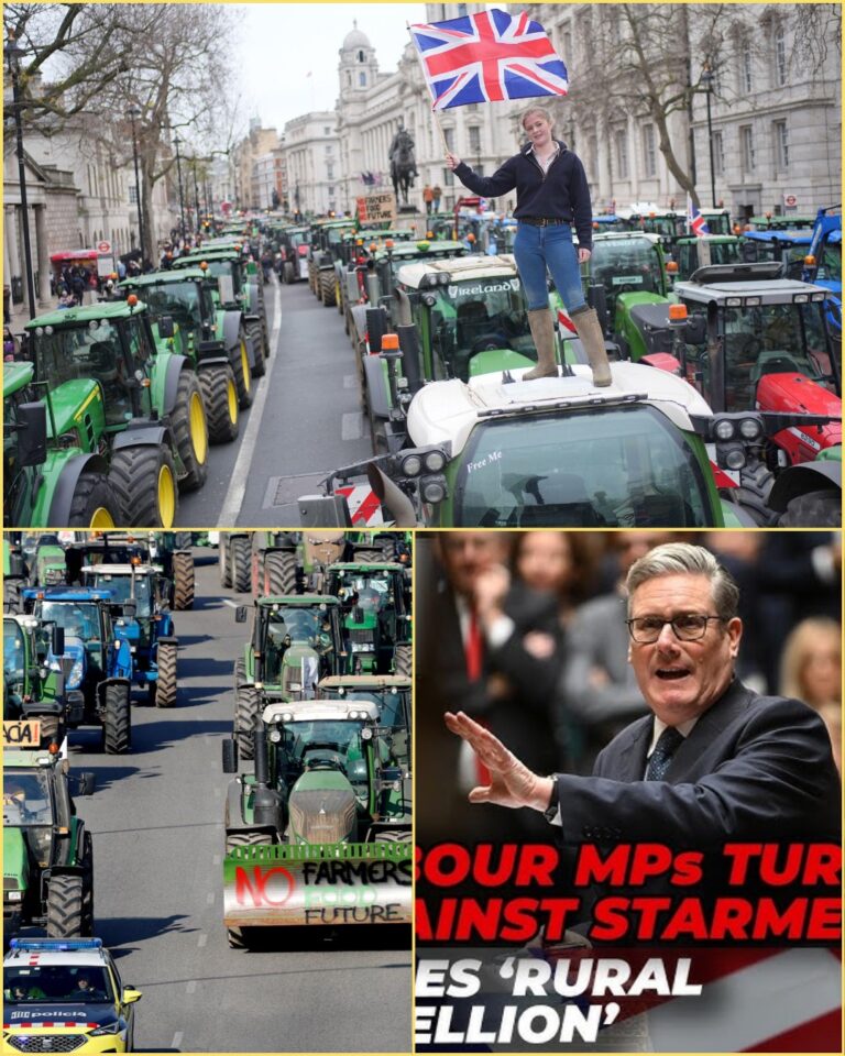 FARMERS DECLARE WAR ON STARMER – Over 1,800 TRACTORS LOCK DOWN LONDON