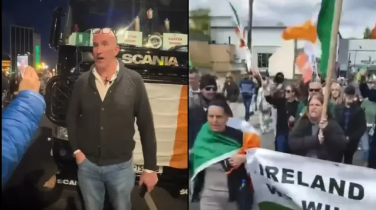 Is this the end of the Irish government?  Ireland has entered DAY 5 of a total nationwide shutdown, and the stakes have just gone nuclear!  With 200,000 people marching on Parliament and the military on standby, the nation is holding its breath