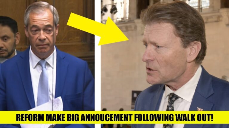 REFORM MAKES HUGE ANNOUNCEMENT AFTER EPIC PMQs WALKOUT! Farage & Team Drop Bombshell Just Minutes After Storming Out On Starmer – Britain In Total Shock